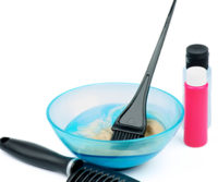 dyeing hair at home
