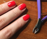 home gel manicure
